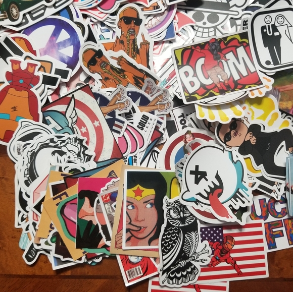 Large Lot of Assorted Stickers - Picture 2 of 7